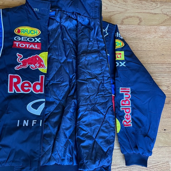 Formula 1 Red Bull Racing Jacket Men’s F1 Embroidered Retro Y2k Unisex - Picture 3 of 7